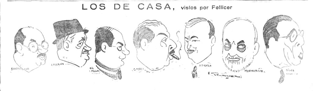 1925-01-01, El Imparcial, Los de casa, vistos por Pellicer, 01