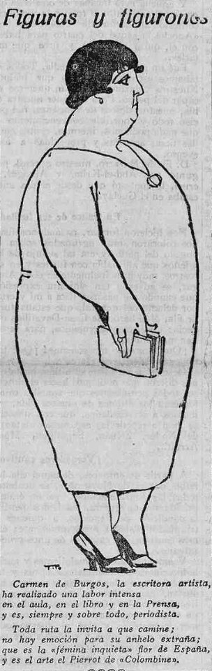 1923-02-28, La Libertad, Figuras y figurones, Carmen de Burgos, Tito