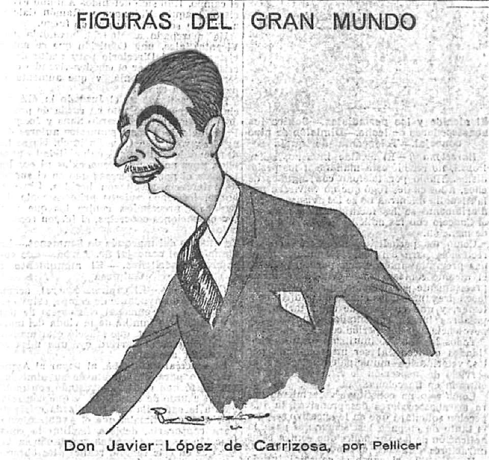 1924-08-09, El Imparcial, Figuras del gran mundo, Javier López de Carrizosa, Pellicer