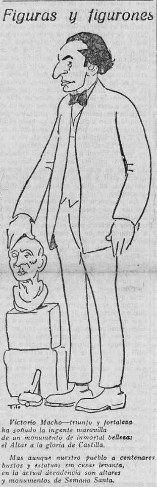 1923-03-15, La Libertad, Figuras y figurones, Victorio Macho, Tito