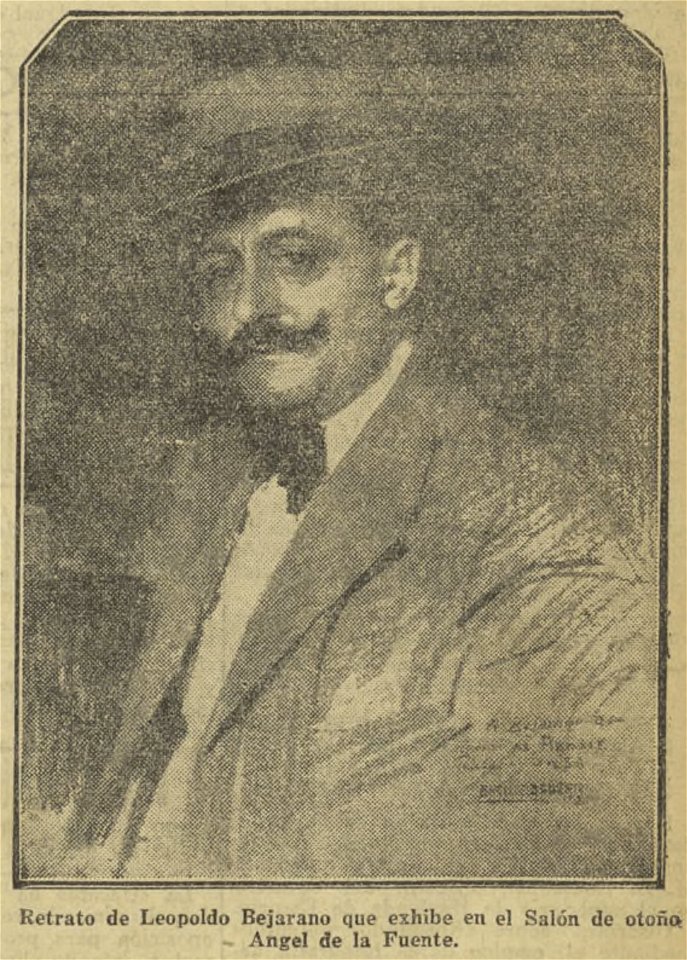 1924-10-08, El Liberal, Leopoldo Bejarano, Ángel de La Fuente