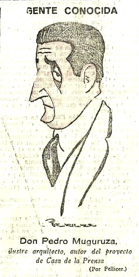 1925-01-31, El Imparcial, Gente conocida, Pedro Muguruza, Pellicer