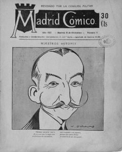 1923-12-15, Madrid Cómico, Pedro Muñoz Seca