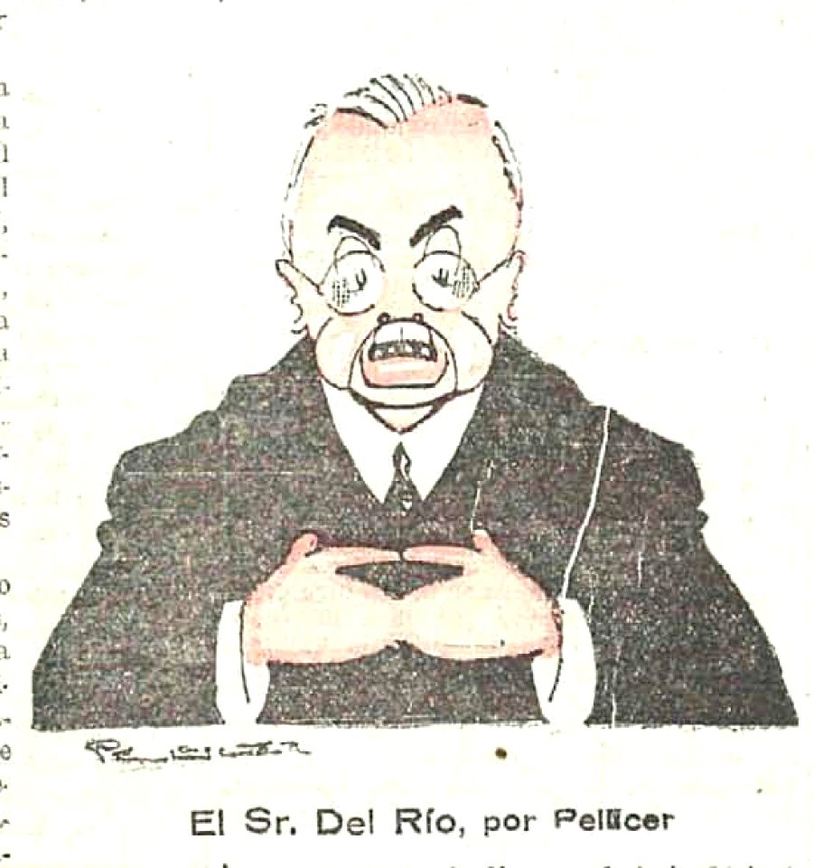 1925-02-13, El Imparcial, La universidad por dentro, El Sr. Del Río, Pellicer