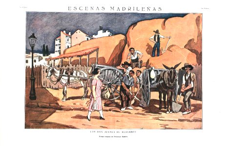 1924-01-12, La Esfera, Escenas madrileñas, Los don juanes de suburbio, Sancha