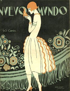 1925-05-22, Nuevo Mundo, Portada, Izquierdo Durán. Free illustration for personal and commercial use.