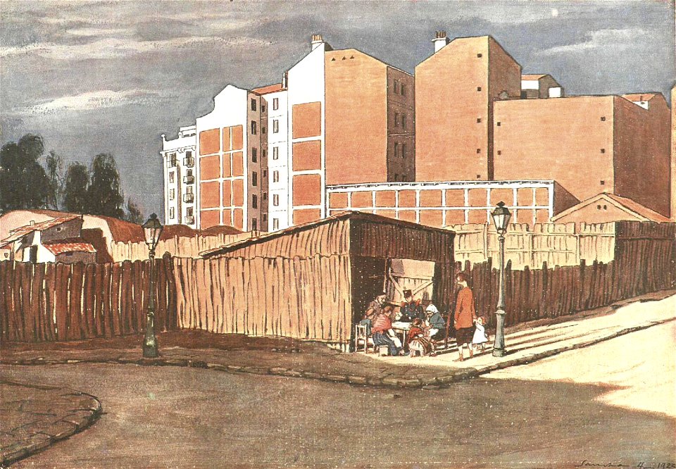 1924-02-23, La Esfera, Paisajes madrileños, La calle de Altamirano en el barrio de Argüelles, Sancha (cropped)