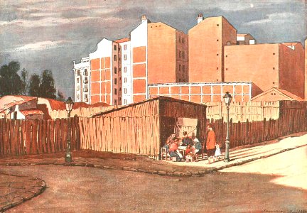 1924-02-23, La Esfera, Paisajes madrileños, La calle de Altamirano en el barrio de Argüelles, Sancha (cropped)