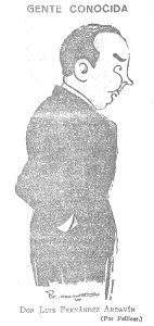 1925-03-21, El Imparcial, Gente conocida, Luis Fernández Ardavín, Pellicer