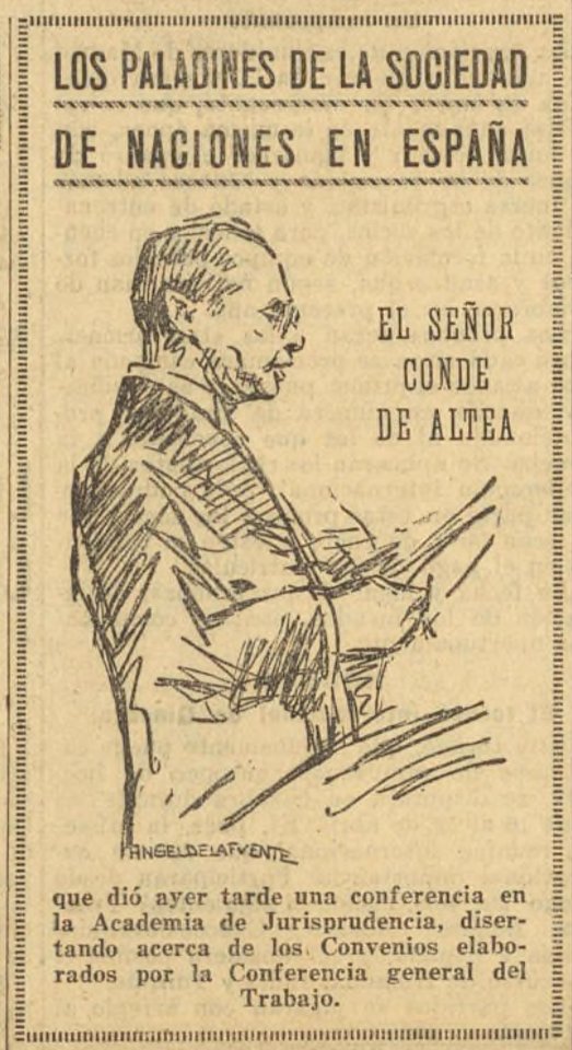1925-02-04, El Liberal, El señor conde de Altea, Ángel de la Fuente