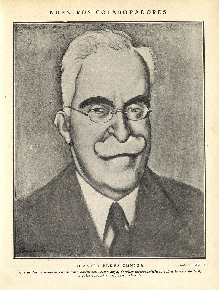 1924-05-11, Buen Humor, Nuestros colaboradores, Juanito Pérez Zúñiga, Sancha