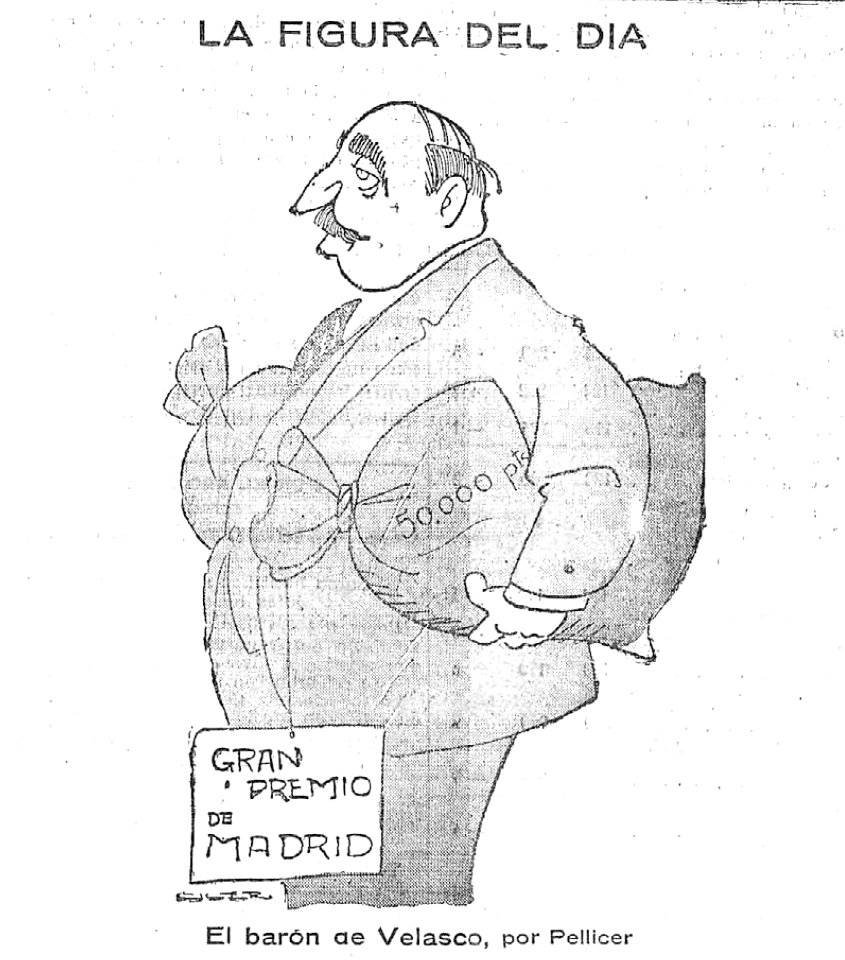 1925-06-17, El Imparcial, La figura del día, El barón de Velasco, Pellicer