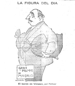 1925-06-17, El Imparcial, La figura del día, El barón de Velasco, Pellicer