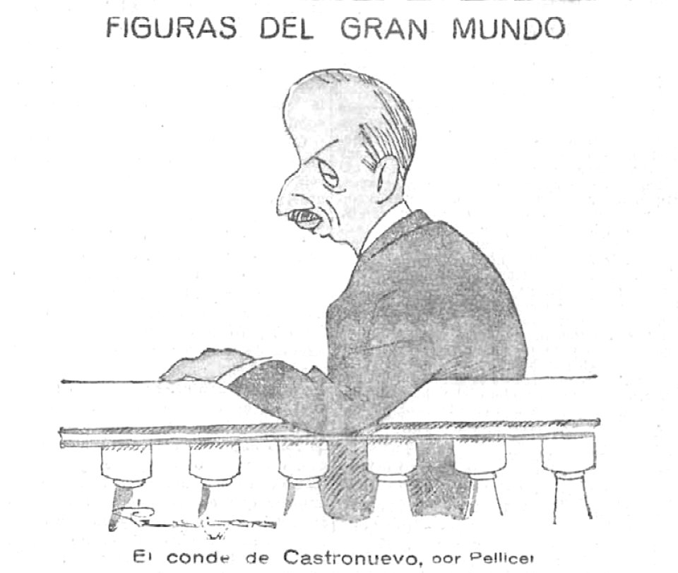 1924-07-04, El Imparcial, Figuras del gran mundo, El conde de Castronuevo, Pellicer