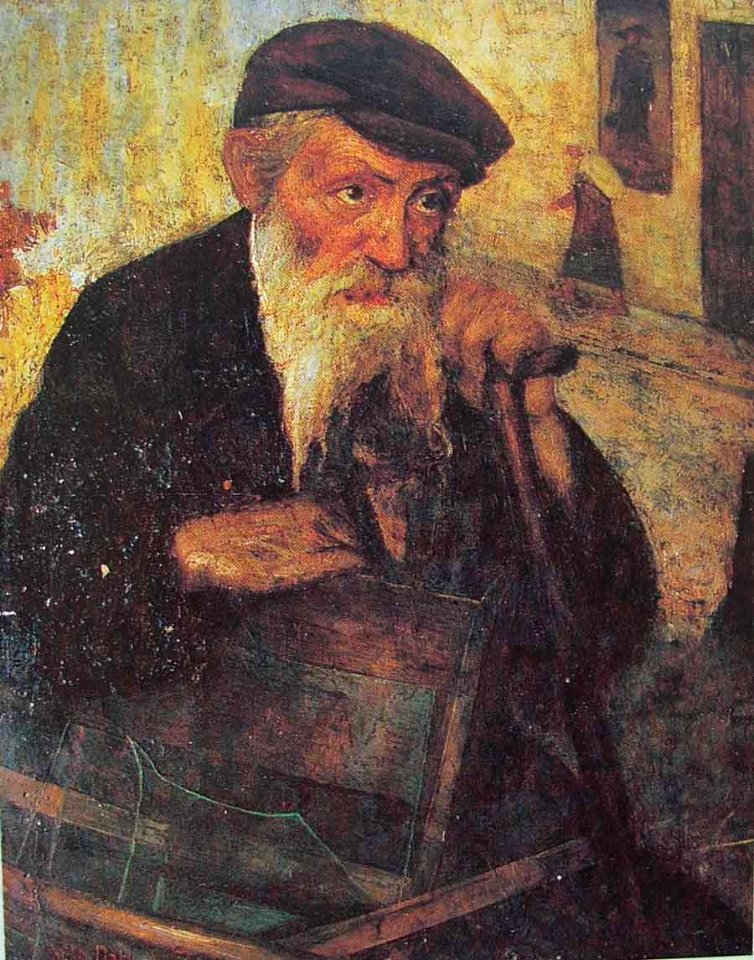 1925. Еврей-стекольщик