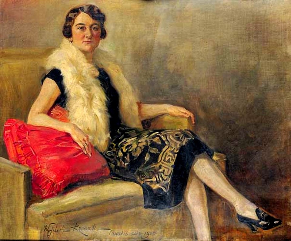 Kossak - Portret hr. Szulczewskiej