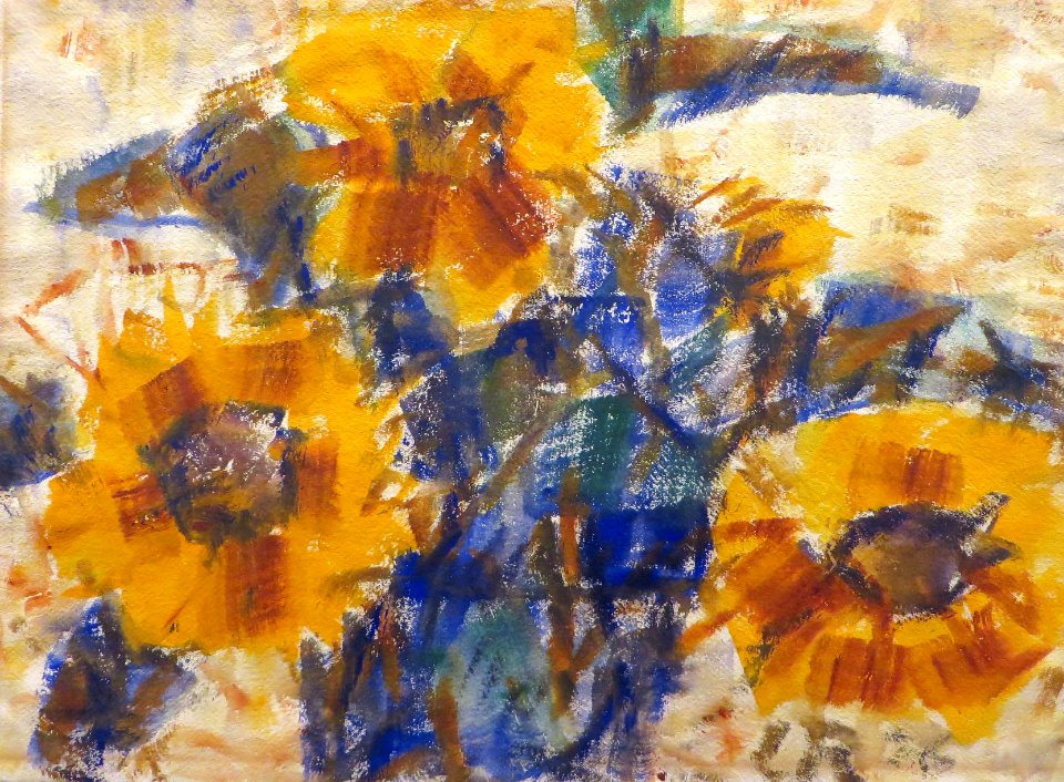 1926 Rohlfs Sonnenblumen II