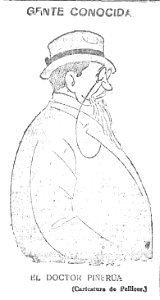 1925-07-21, El Imparcial, Gente conocida, El doctor Piñerúa, Pellicer