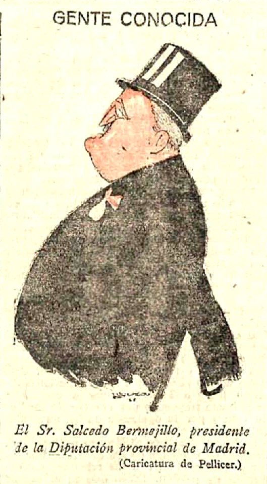 1925-01-28, El Imparcial, Gente conocida, Salcedo Bermejillo, Pellicer