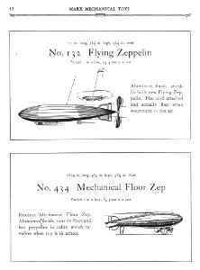 1930 Marx Mechanical Toys Catalog pg 12 s