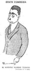 1925-04-07, El Imparcial, Gente conocida, El maestro Moreno Torroba, Pellicer
