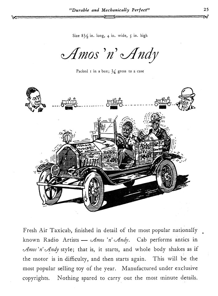 1930 Marx Mechanical Toys Catalog pg 25 s