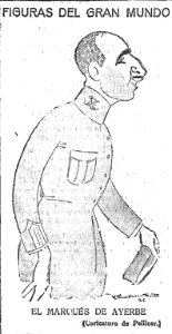 1925-06-27, El Imparcial, Figuras del gran mundo, El marqués de Ayerbe, Pellicer