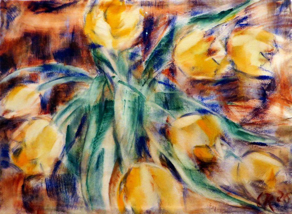 1926 Rohlfs Gelbe Tulpen