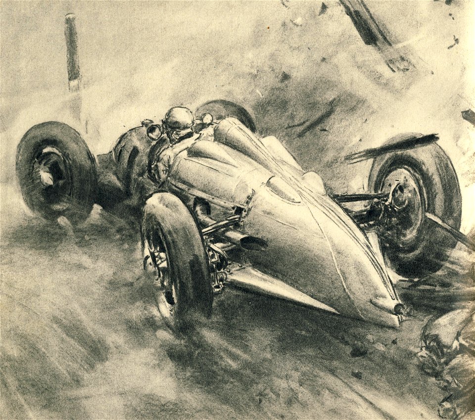 1933, Hans Stuck auf Auto Union