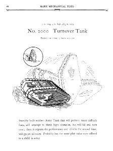 1930 Marx Mechanical Toys Catalog pg 40 s