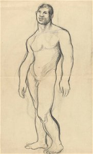 Rajnfeld Nude man standing
