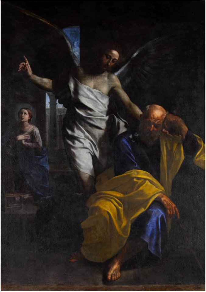 Simone Cantarini - The dream of St Joseph