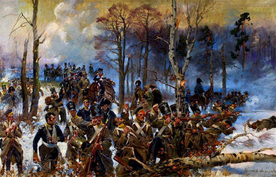 Kossak Battle of Olszynka Grochowska