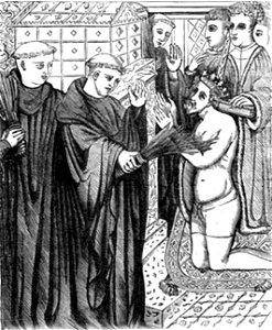 199-Penance of Henry before the shrine of Becket