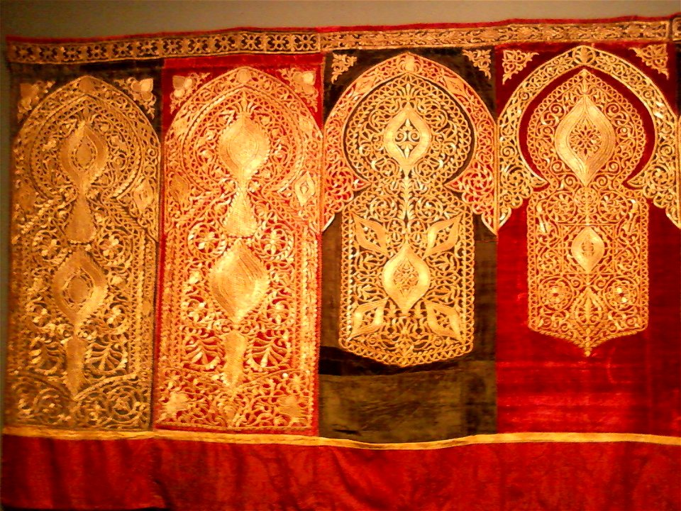 19th century Moroccan ceremonial hanging