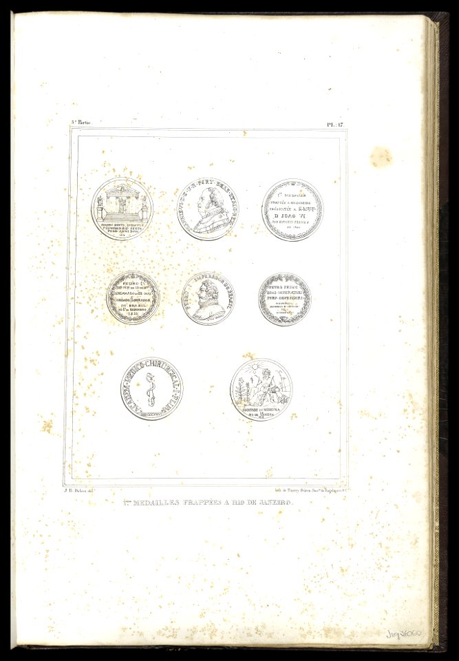 1ères. medailles frappées a Rio de Janeiro (1), da Coleção Brasiliana Iconográfica