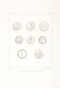 1ères. medailles frappées a Rio de Janeiro (3), da Coleção Brasiliana Iconográfica