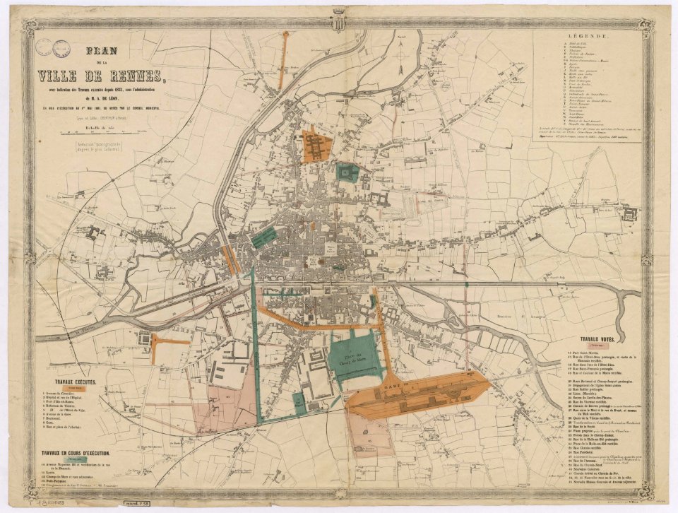 1fi76 plan de Rennes