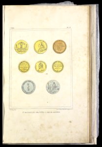 1ères. medailles frappées a Rio de Janeiro (2), da Coleção Brasiliana Iconográfica