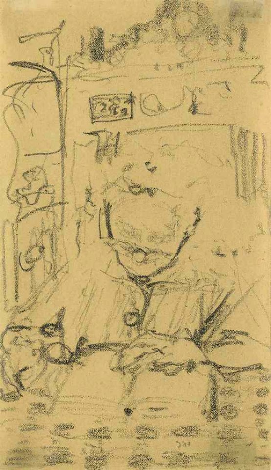2011 CSK 05063 0013 edouard vuillard vielle femme lisant)