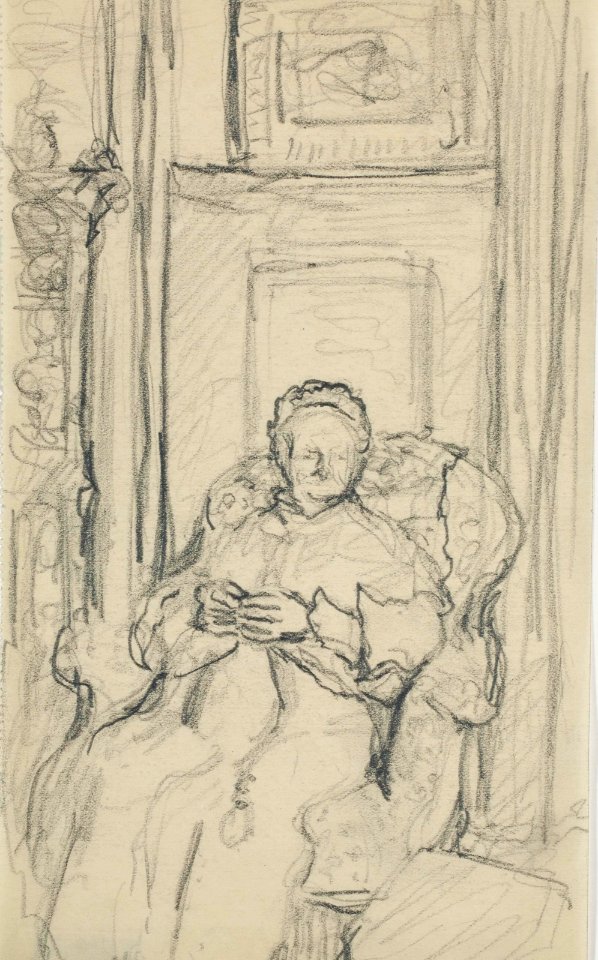 2012 PAR 03534 0443 edouard vuillard la mere de lartiste)