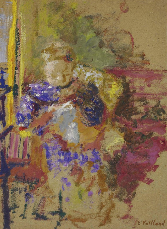 2013 NYR 02790 0319edouard vuillard madame vuillard cousant)