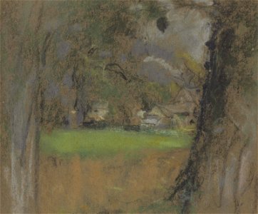 2013 NYR 02789 0152 edouard vuillard la ferme vue entre les troncs)