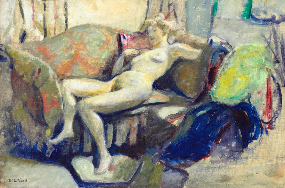 2016 CKS 11794 0335 edouard vuillard nu etendu sur un canape)