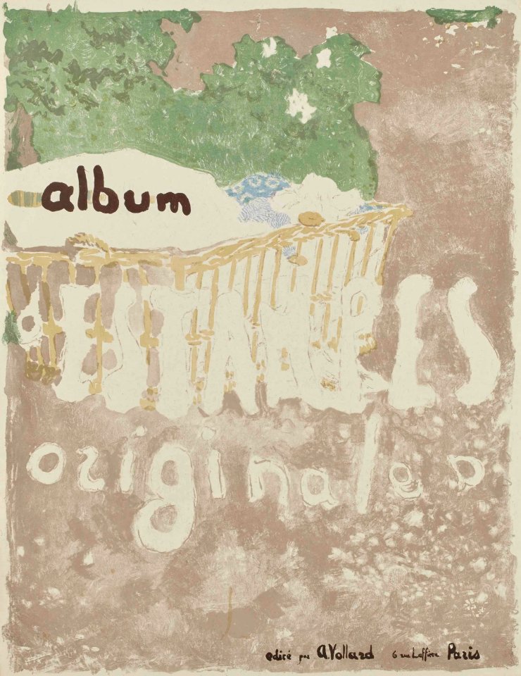 2016 PAR 12135 0442 edouard vuillard projet de couverture pour un album destampes original