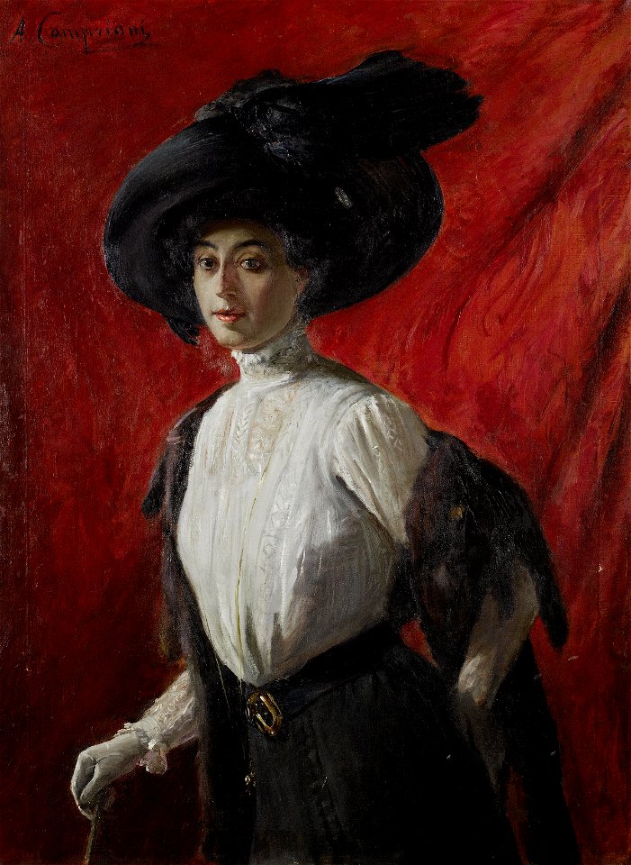 2017-02 Alceste Campriani - Ritratto di Adelina Campriani, figlia dell'artista