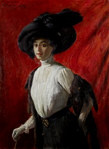 2017-02 Alceste Campriani - Ritratto di Adelina Campriani, figlia dell'artista