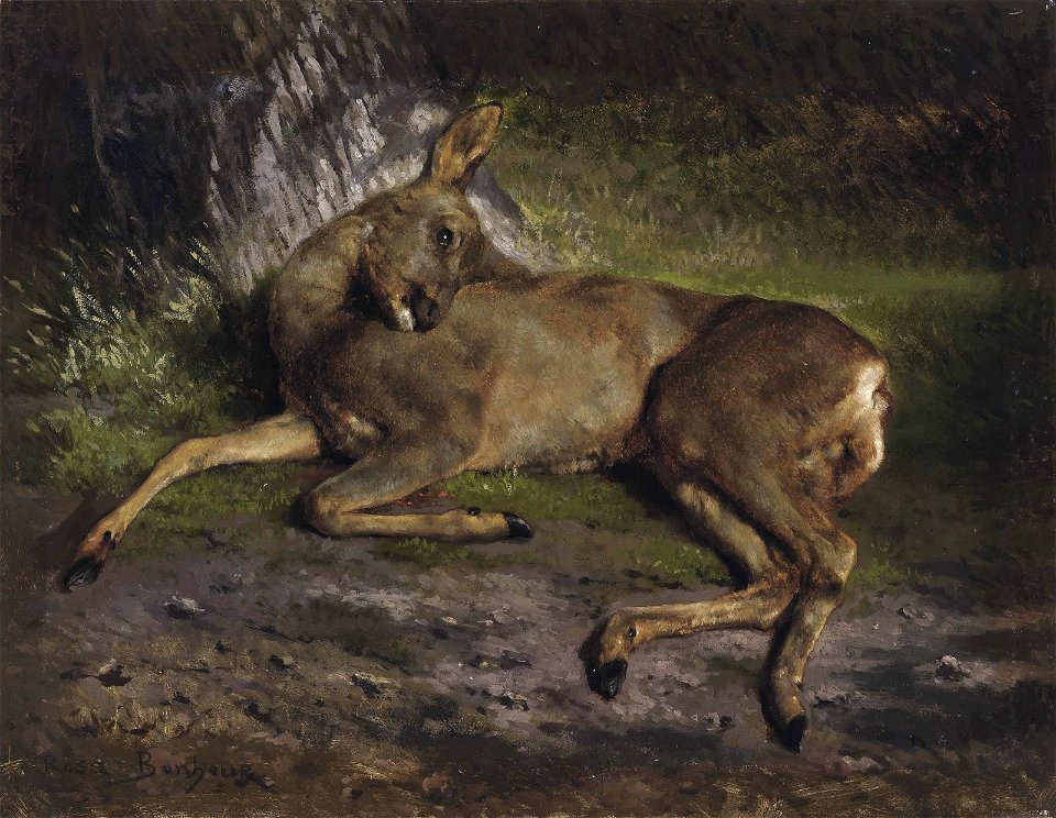 2012 CSK 06836 0099 rosa bonheur a roe deer in the forest)