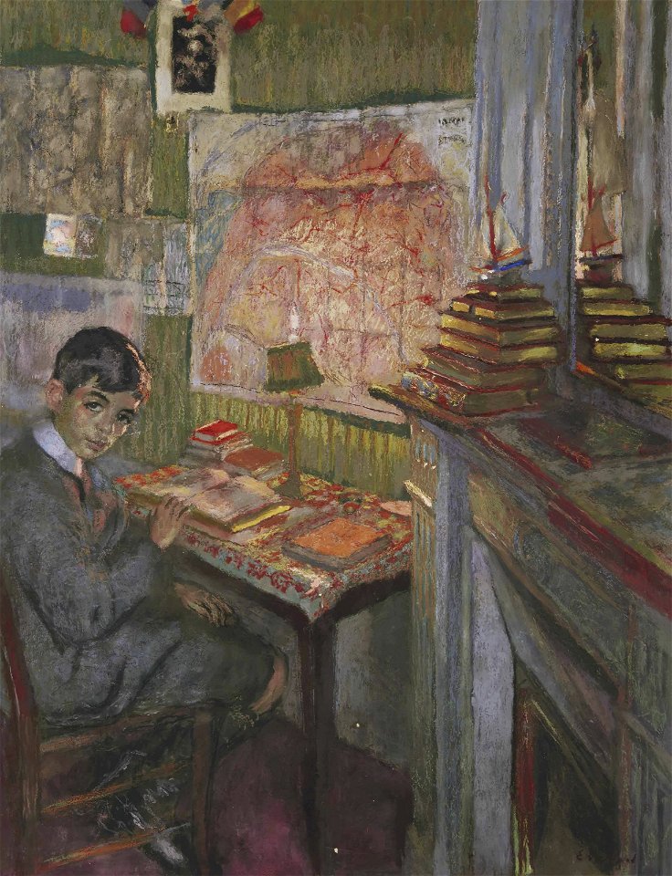2016 NYR 12070 1083 edouard vuillard portrait de jacques laroche enfant a sa table de trav)