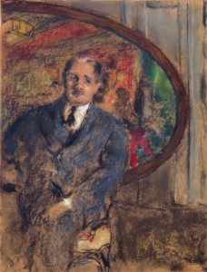 2016 NYR 12146 1101 edouard vuillard monsieur benard devant le tableau du grand teddy)